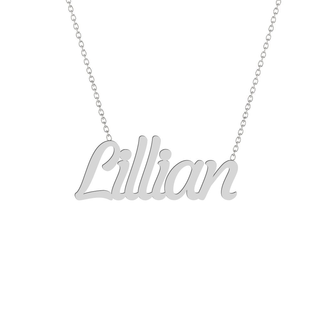 Gold Name Necklace - Lillian